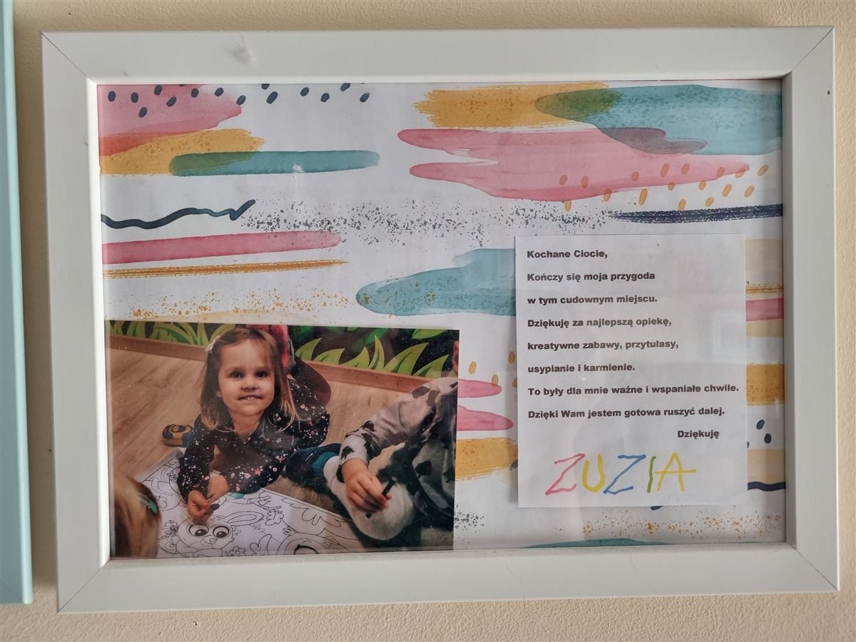Podziękowanie od dziecka dla Żłobka Dzwoneczek w Lublinie #3