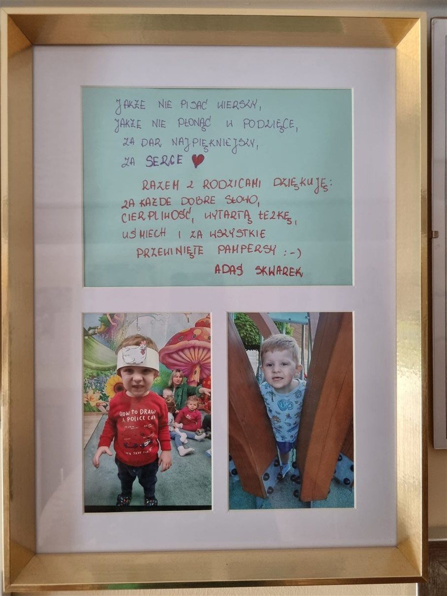 Podziękowanie od dziecka dla Żłobka Dzwoneczek w Lublinie #27